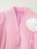 Carley Floral Fitted Blazer [JXZUISCJ]