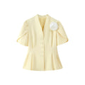 Carley Floral Fitted Blazer [D6FC7OJB]