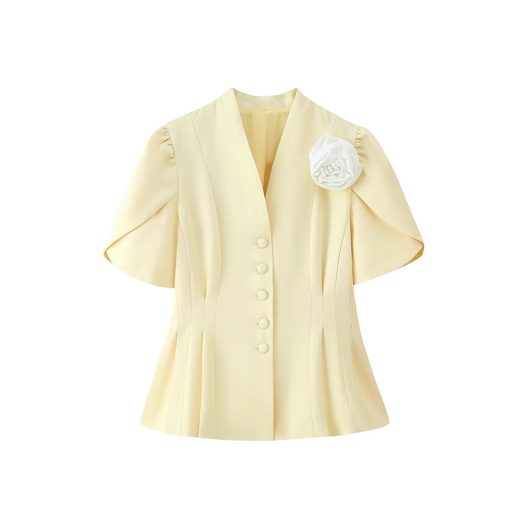 Carley Floral Fitted Blazer [D6FC7OJB]