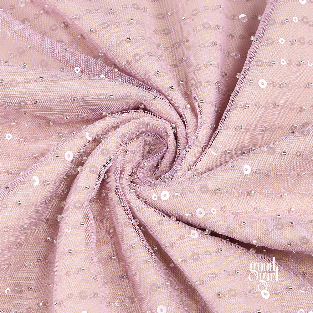 Cayla Sequin Mesh Maxi Dress [VWFAT2JE]