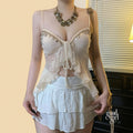 Chizaram Sequin Ruffle Crop Top [QLR9P8KA]