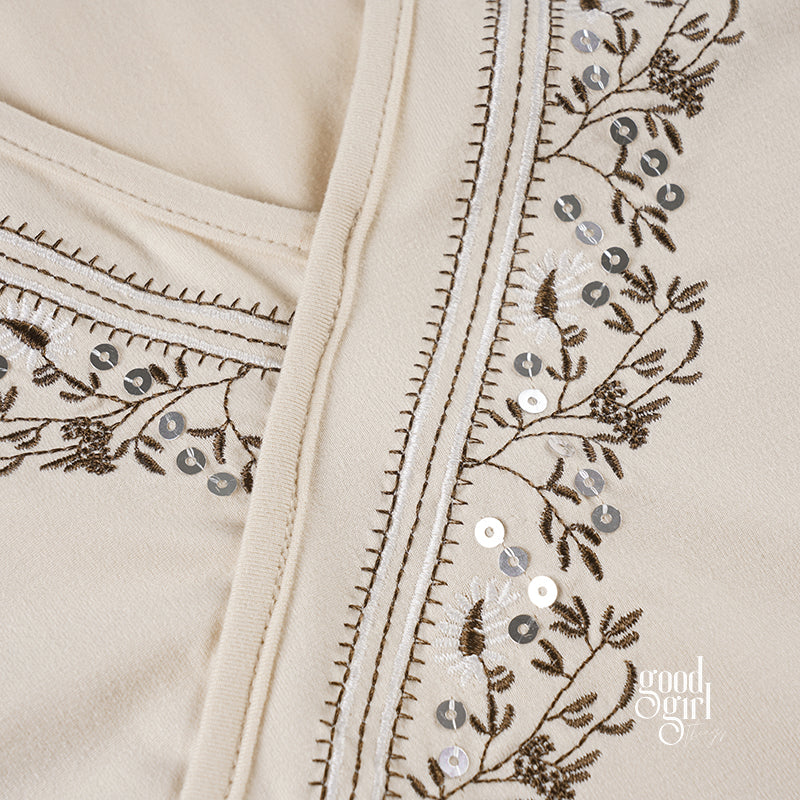 Coralynn Floral Embroidered Top [VG4CUTAH]