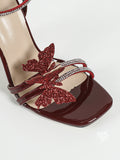 Corrina Butterfly Stiletto Sandals [6GHGQ6YE]