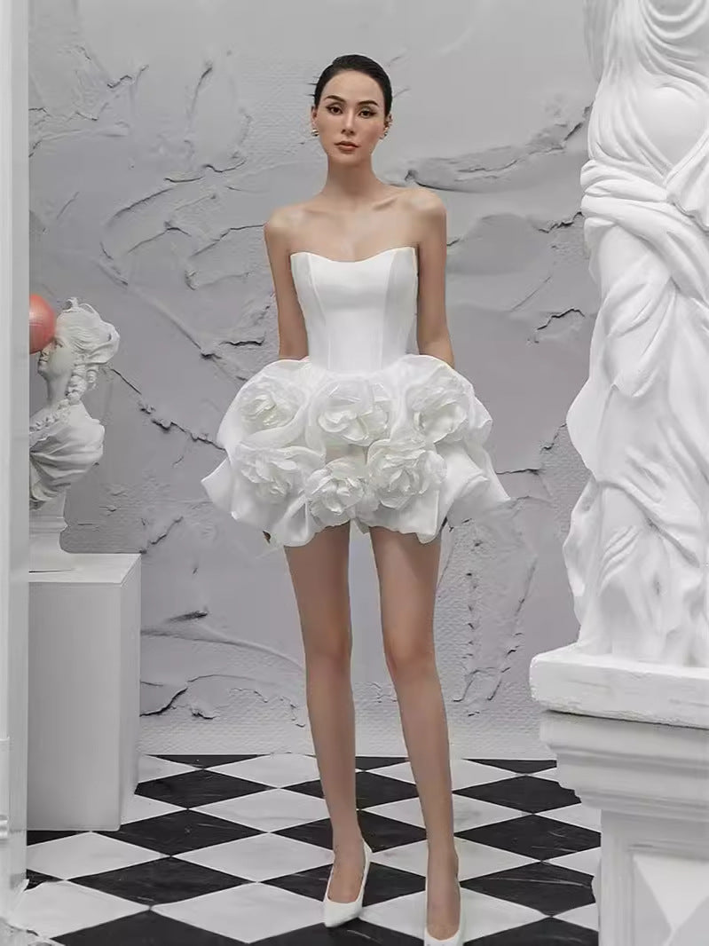 Corset Detail Mini Dress [NMHDLDZX]