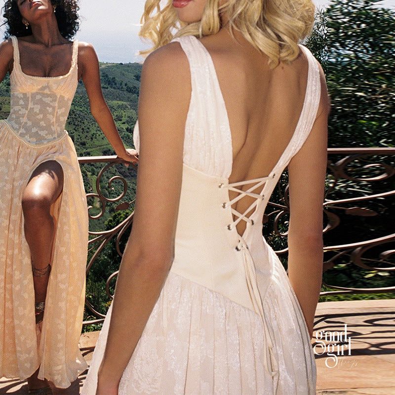 Dalayza Tie Back Mini Dress [9DSNFKB0]