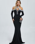 Dolores Halter Embellished Maxi Dress [N9BPM5V2]