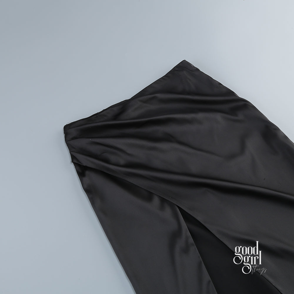 Elliemae Sequin Slit Gown [9UD3KXOF]