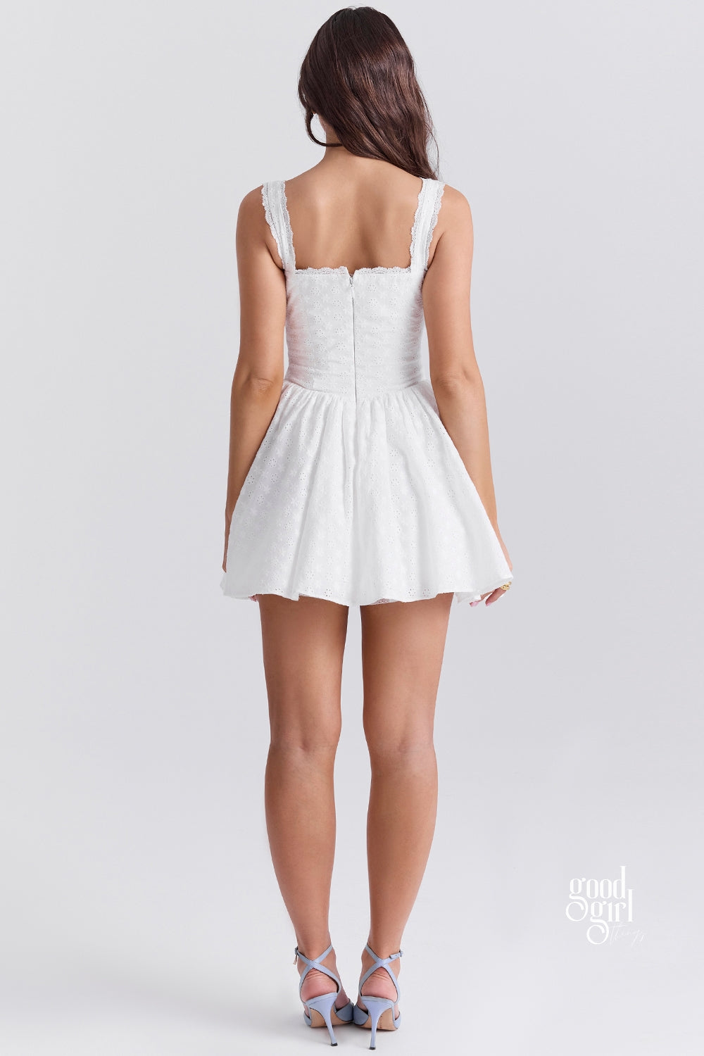 Emme Strappy Cut-Out Mini Dress [AB36ZYBT]