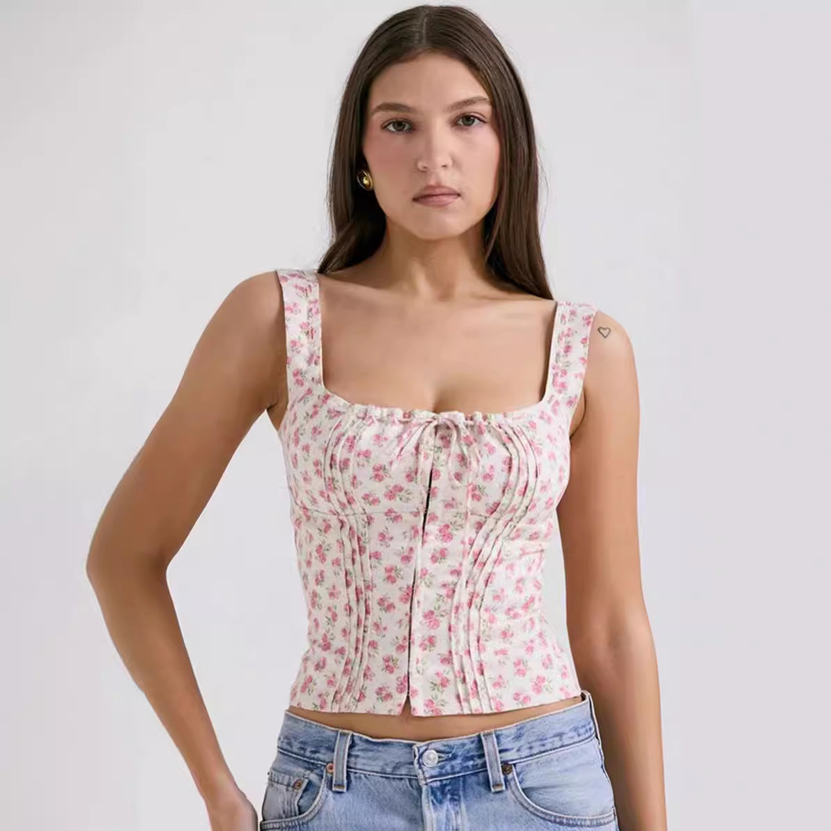 Evelynn Floral Cami Top [UIKC9M3U]