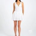 Fraidy Embroidered Lace Mini Dress [3LB3ZJ5T]