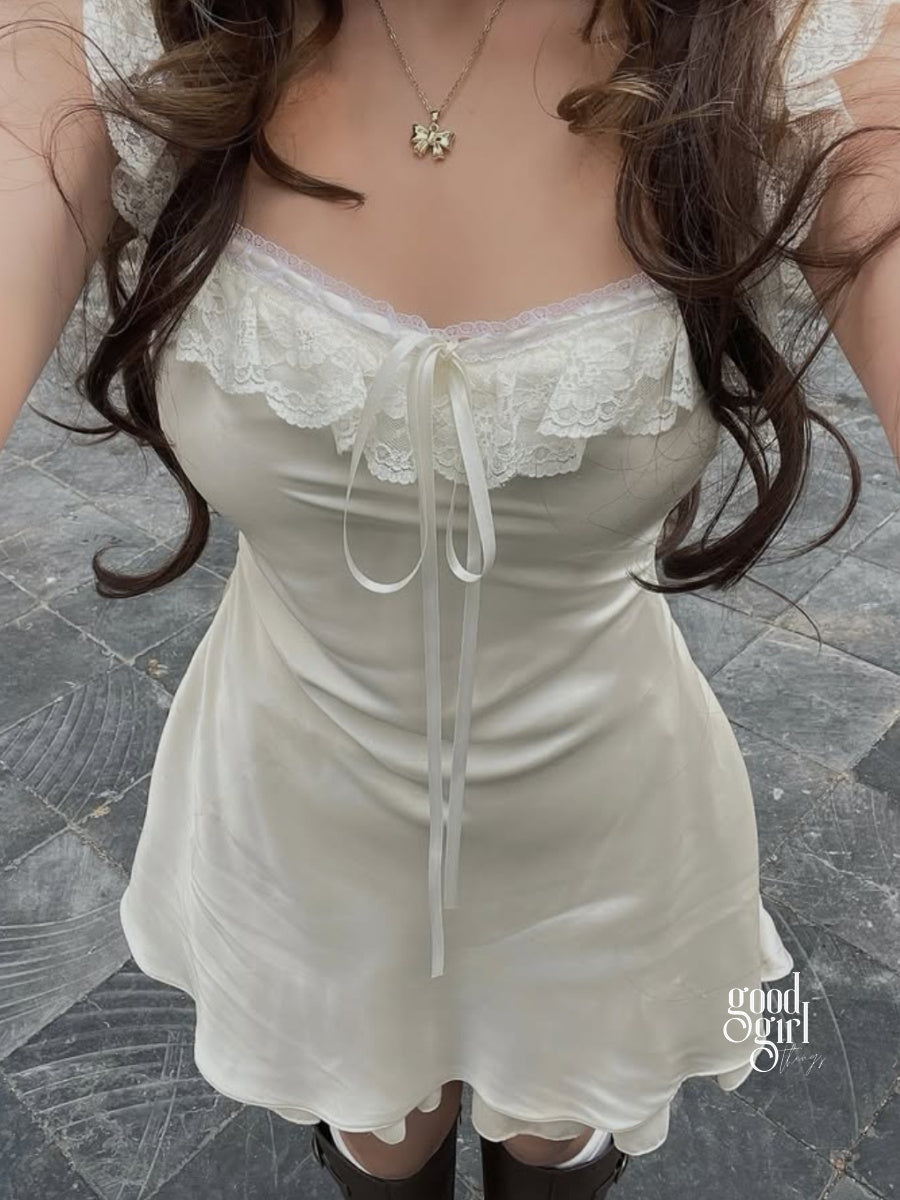 Freja Off-Shoulder Mini Dress [C7YTJS5N]