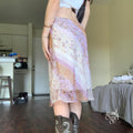 Freyja Floral Mesh Midi Skirt [ST8FLHEA]