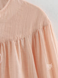 Heaven Crinkled Tie-Front Top [FRN4YU4E]