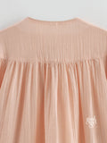 Heaven Crinkled Tie-Front Top [E9WB2MLR]
