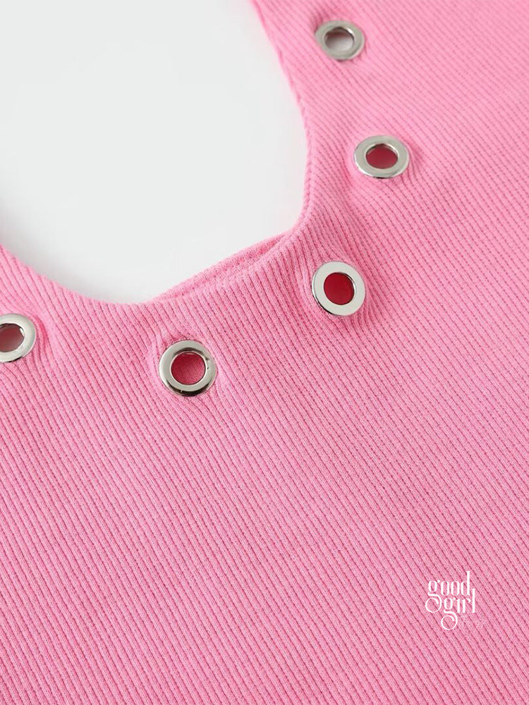 Hennessy Halter Backless Top [VL0BKVF4]