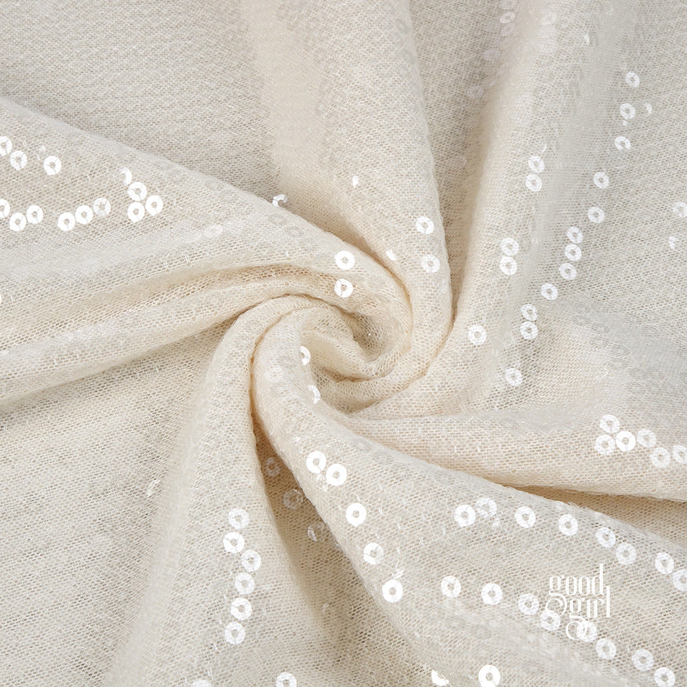 Hunter Sequin Backless Maxi Dress [7KFSYE44]