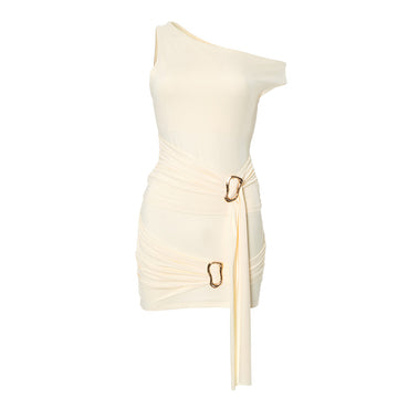 Ilia Buckle Vest Skirt Set [XEZ2LP4J]