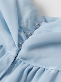 Indie Ruffled Bell Sleeve Mini Dress [722X5FYB]