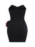 Ingrid Strapless Floral Mini Dress [05USCNTB]