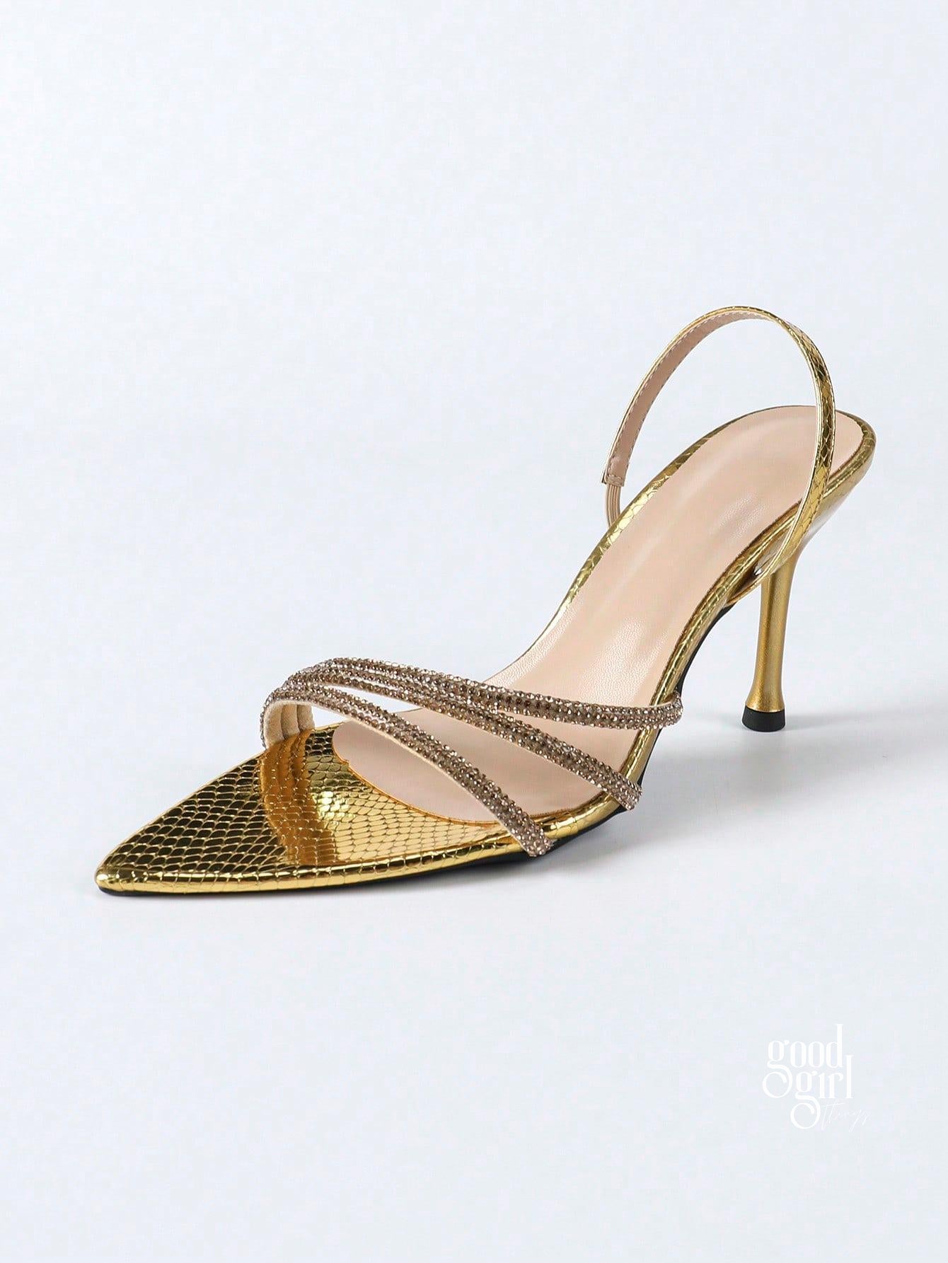 Iyanna Serpent Stiletto Heels [VLXXY1NH]