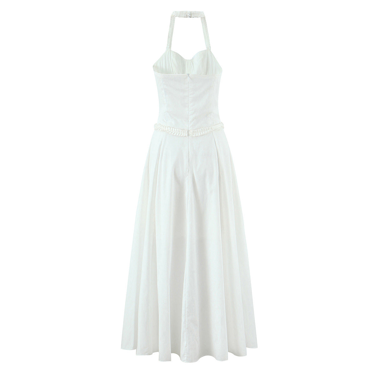 Iyonna Printed Backless Maxi Dress [6LSL4ACP]