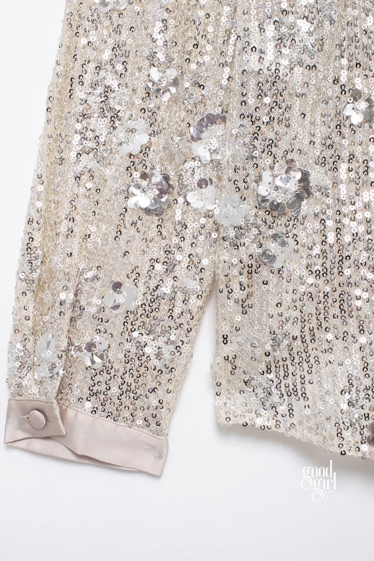 Jace Sequin Button-Up Shirt [I5CXZKQ4]