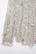 Jace Sequin Button-Up Shirt [RT8OCNSL]