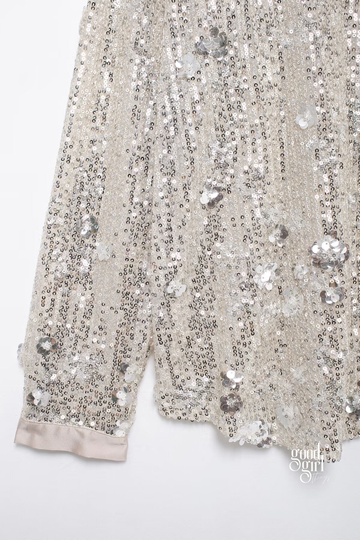 Jace Sequin Button-Up Shirt [RT8OCNSL]