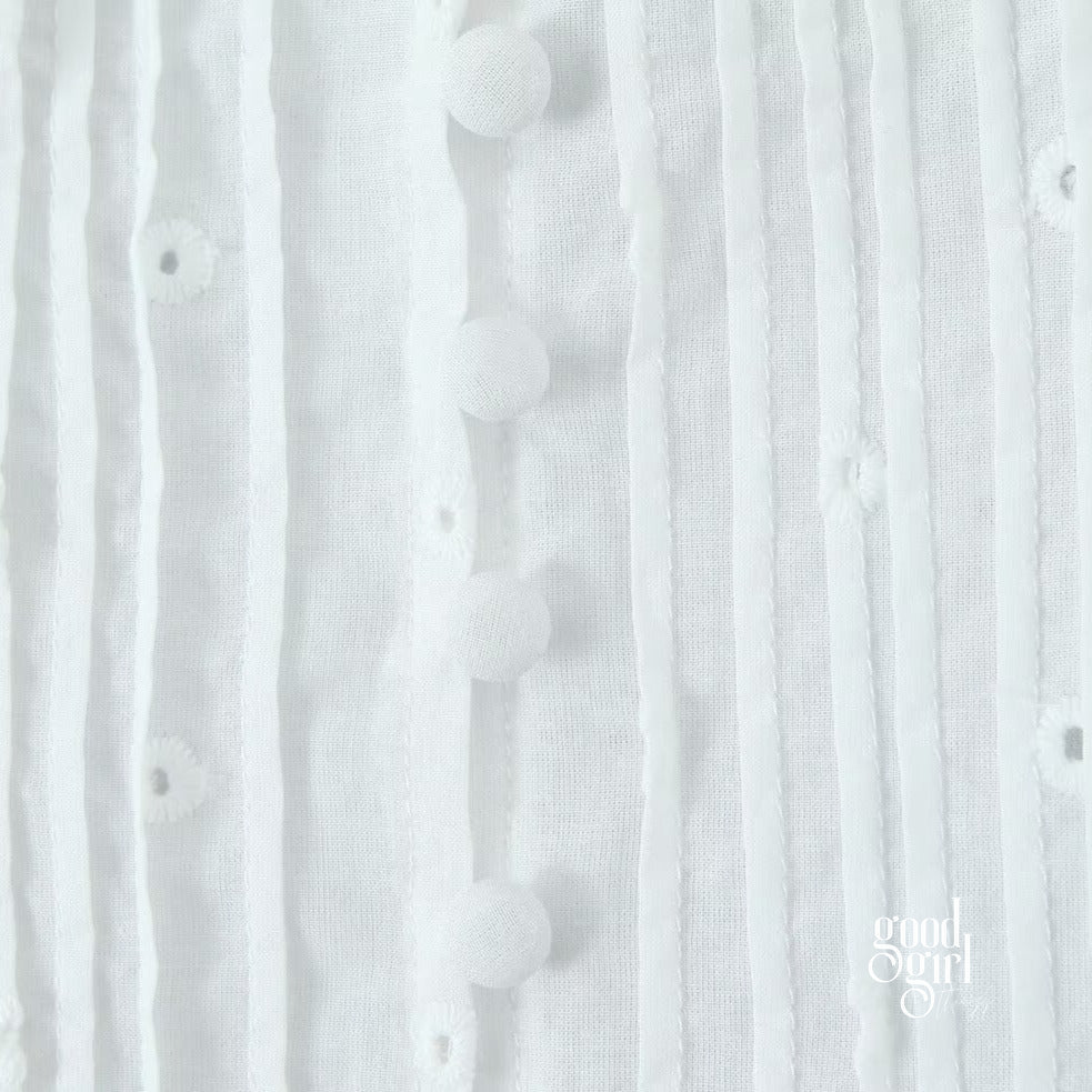 Jacie Embroidered Cut-Out Skirt Set [2KE460G7]