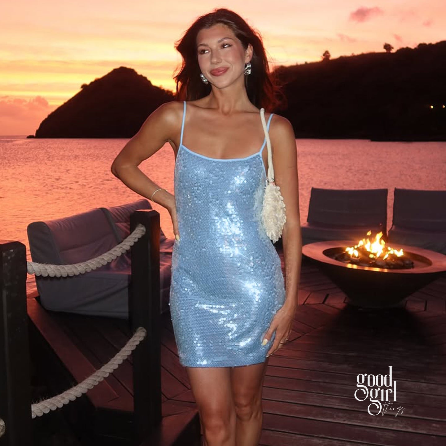 Jalena Sequin Mini Dress [9G5TNKNF]