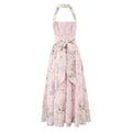 Janey Floral Halter Midi Dress [SW29EAH2]