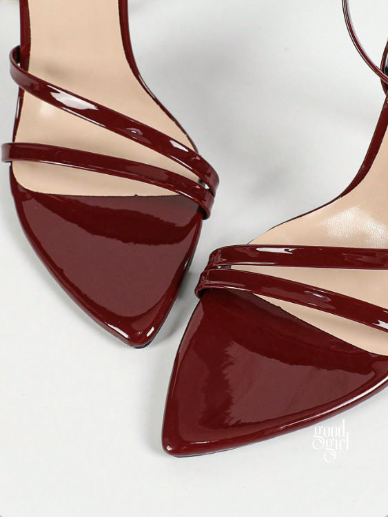 Jayana Patent Stiletto Heels [89C6HLDZ]