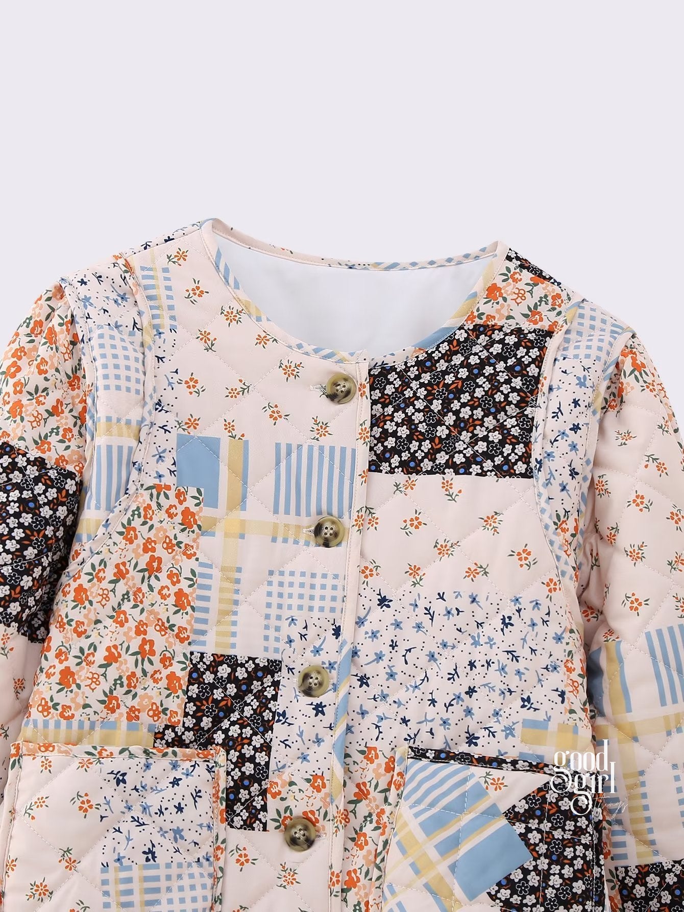 Jayce Floral Quilted Jacket [P65C8MSI]