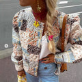 Jayce Floral Quilted Jacket [P5IA6Y4T]