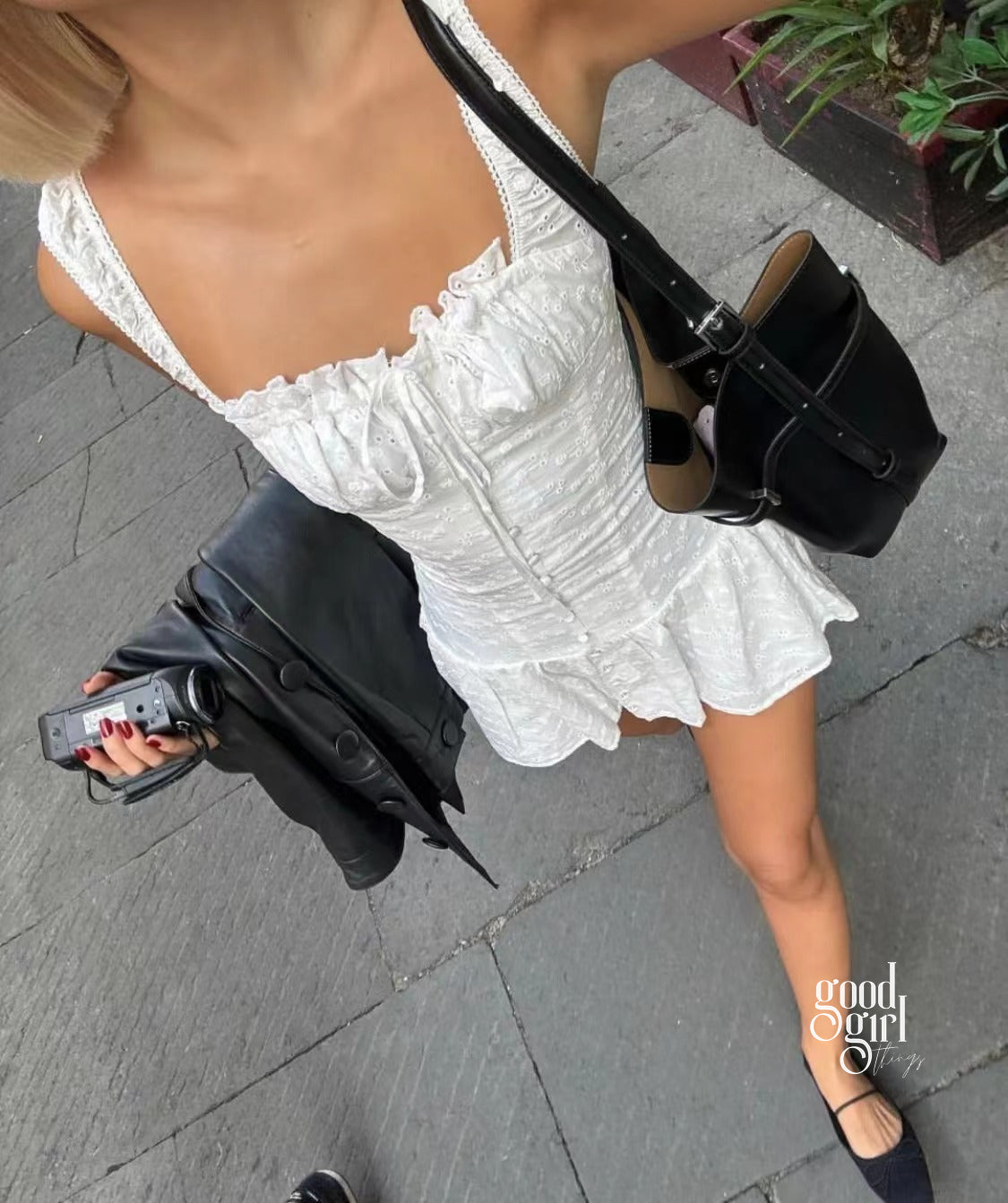 Jhene Embroidered Square Neck Dress [I7WU45HX]