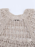 Joi Layered Mesh Knit Top [6A5TCH8Y]