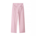 Kaidyn Pink Rhinestone Straight Jeans [3XY8R24X]