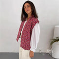 Kalee Printed Padded Vest [YNNBWOQ4]