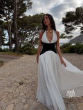 Kambri Halter Cut-Out Maxi Dress [DD3HXF70]