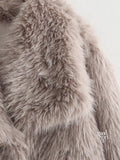 Karra Faux Fur Lapel Jacket [YVP2FPQ9]