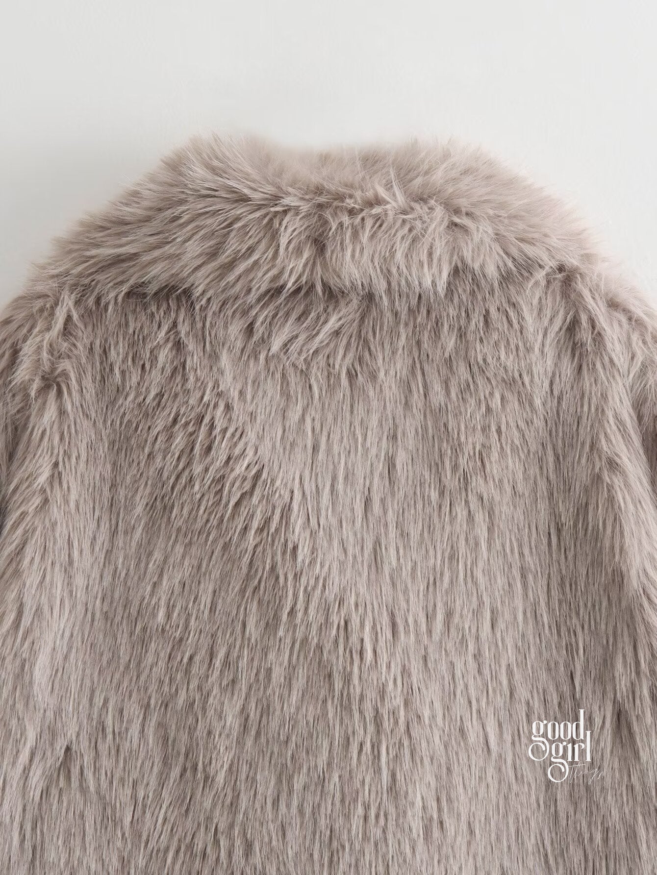 Karra Faux Fur Lapel Jacket [MDE1PDJK]