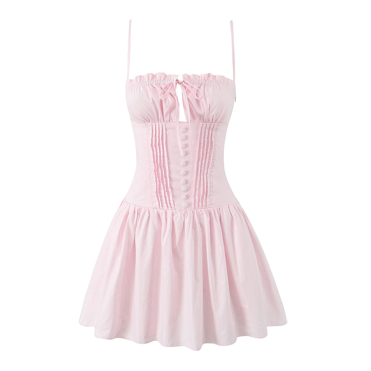 Kaya Delicate Backless Mini Dress [0M4D2PC6]