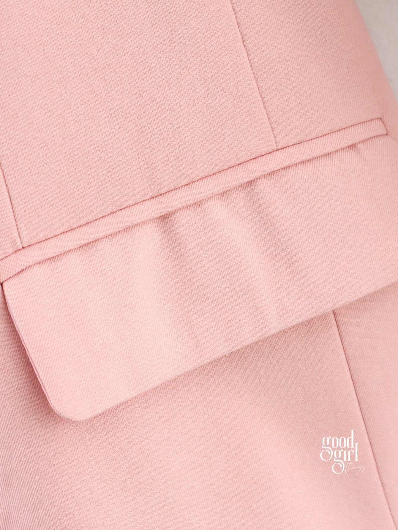 Kimani Pink Tailored Pant Set [J99AV4FZ]
