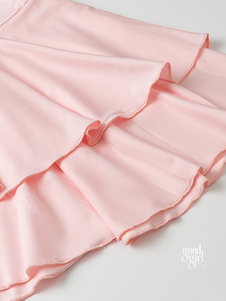 Kimberlyn Tiered Bell Sleeve Dress [ZKPZK9FT]