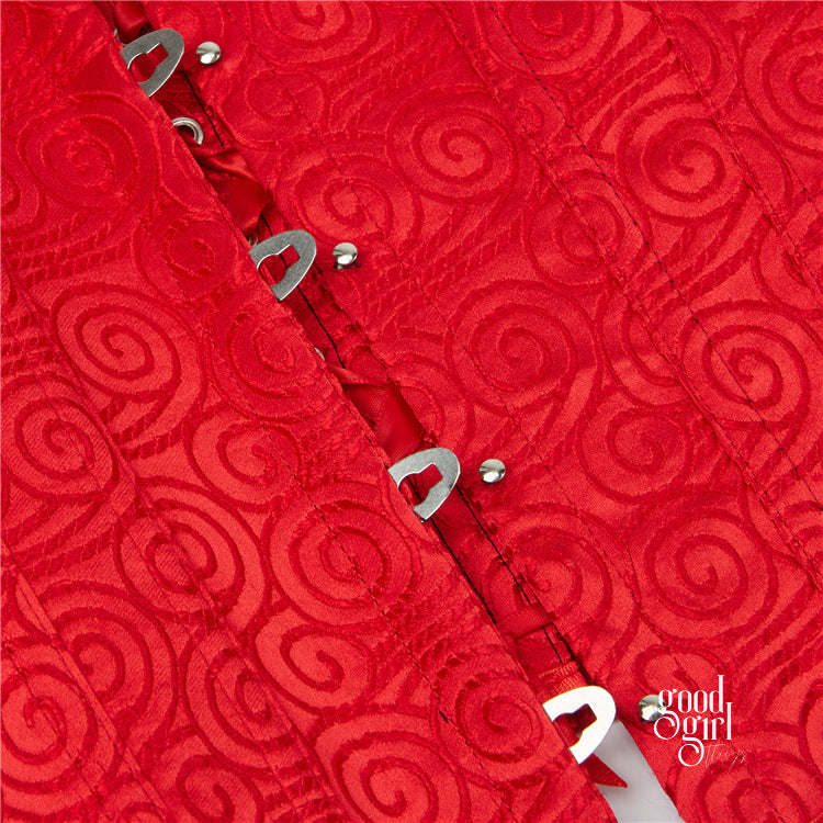 Lareen Lace Corset Crop Top [PL0PICYP]