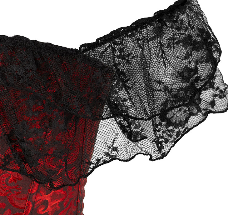 Lareen Lace Corset Crop Top [GI1XQOAI]