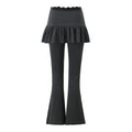 Lian Lace Skirted Flare Pants [SBQFEWVX]