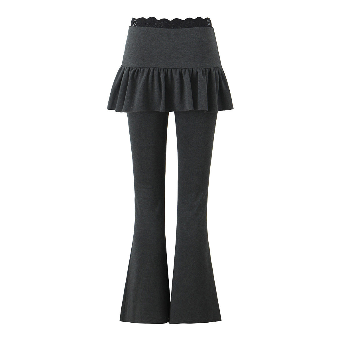 Lian Lace Skirted Flare Pants [SBQFEWVX]
