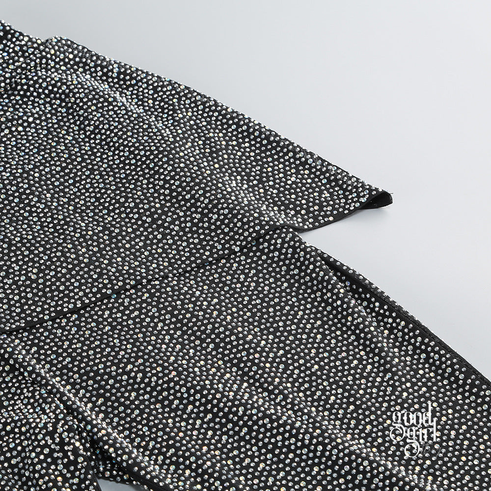 Lucienne Rhinestone Blazer Set [7QRYC1N2]