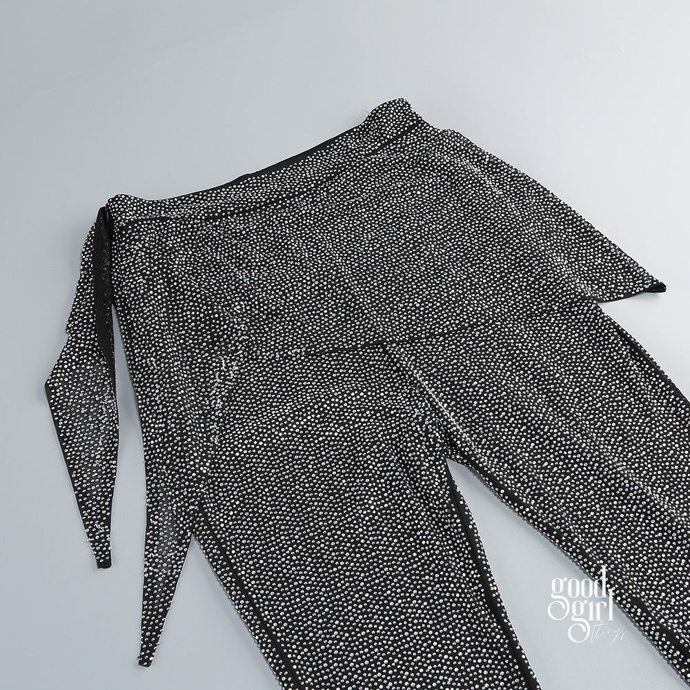 Lucienne Rhinestone Blazer Set [FDNDWTQO]